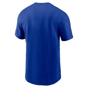 Buffalo bills nike primetime wordmark essential t shirt Royal L