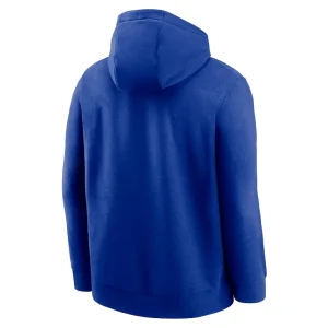 Buffalo bills nike rewind club logo pullover hoodie Royal L