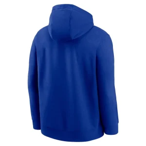 Buffalo bills nike rewind club logo pullover hoodie Royal L