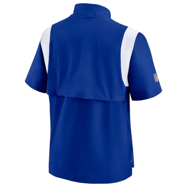 Buffalo bills nike sideline coaches chevron lockup pullover top Royal L