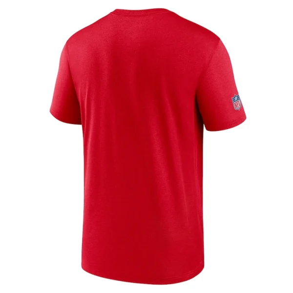 Buffalo bills nike sideline infograph performance t shirt Red M
