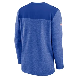 Buffalo bills nike sideline lockup performance quarter zip top Royal L