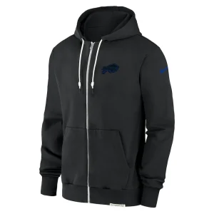 Buffalo bills nike sideline performance full zip hoodie jacket Black M