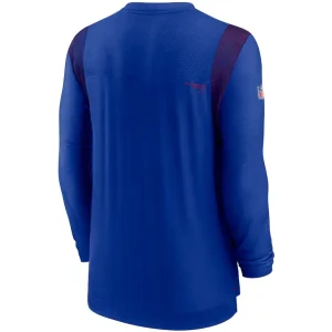Buffalo bills nike sideline player uv performance long sleeve t shirt Royal L