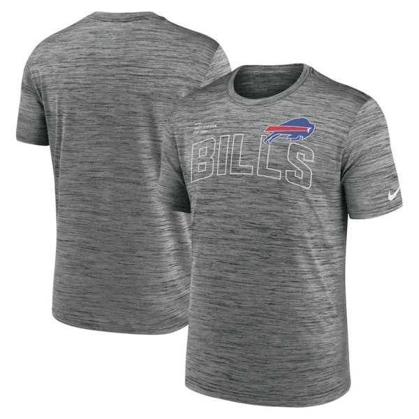 Buffalo bills nike velocity arch performance t shirt anthracite Multi