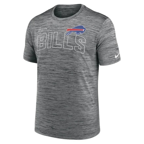 Buffalo bills nike velocity arch performance t shirt anthracite Multi M
