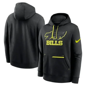 Buffalo bills nike volt pullover hoodie Black