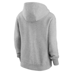 Buffalo bills nike womens club fleece pullover hoodie Heather gray M