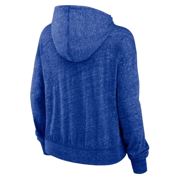 Buffalo bills nike womens gym vintage lightweight pullover hoodie Royal M