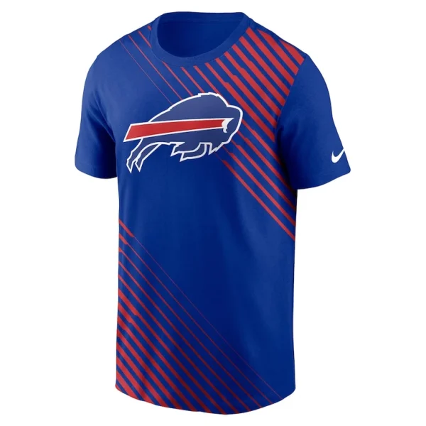 Buffalo bills nike yard line fashion asbury t shirt Royal M