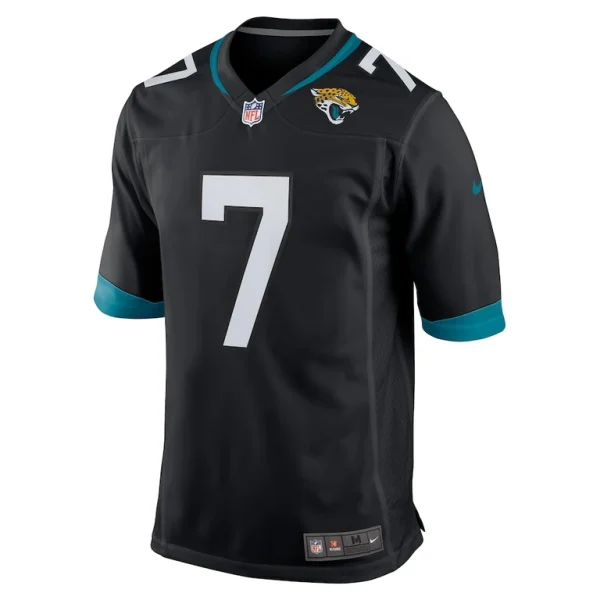Byron leftwich jacksonville jaguars nike alternate retired player game jersey Black M