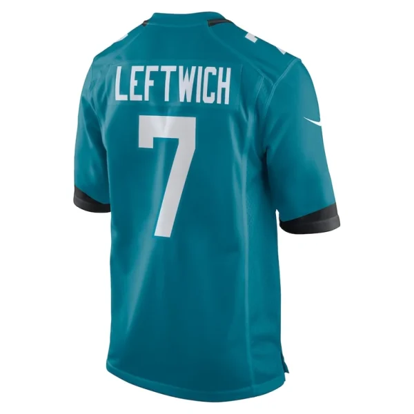 Byron leftwich jacksonville jaguars nike retired player game jersey Teal L