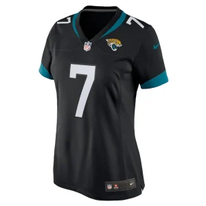 Byron leftwich jacksonville jaguars nike womens alternate retired player game jersey Black M