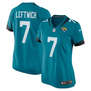Byron leftwich jacksonville jaguars nike womens retired player game jersey Teal