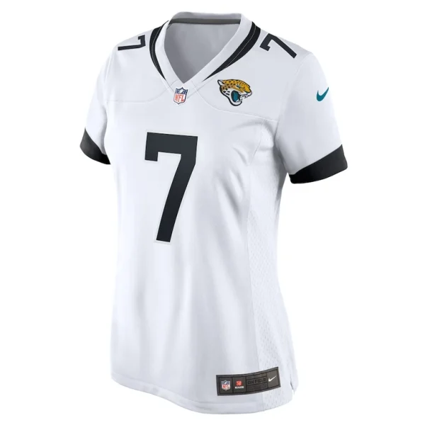 Byron leftwich jacksonville jaguars nike womens retired player game jersey White M