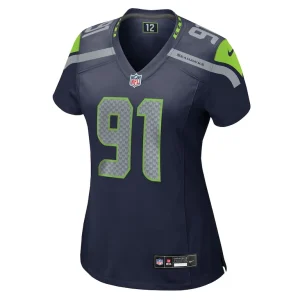 Byron murphy ii seattle seahawks nike womens team game jersey College navy M