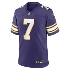 Byron murphy jr. minnesota vikings nike classic player game jersey Purple M