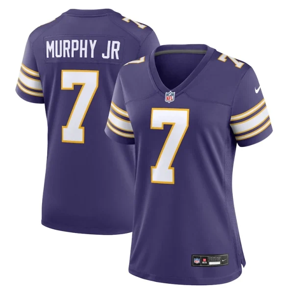 Byron murphy jr. minnesota vikings nike womens classic player game jersey Purple