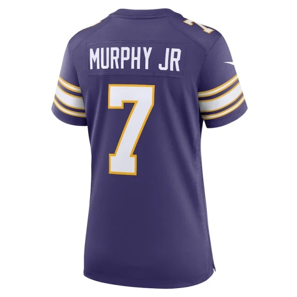 Byron murphy jr. minnesota vikings nike womens classic player game jersey Purple L