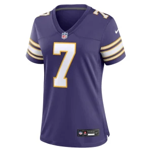 Byron murphy jr. minnesota vikings nike womens classic player game jersey Purple M