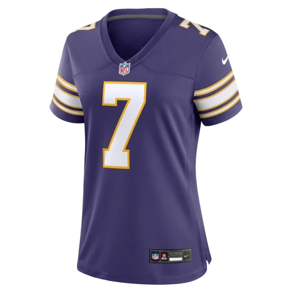 Byron murphy jr. minnesota vikings nike womens classic player game jersey Purple M