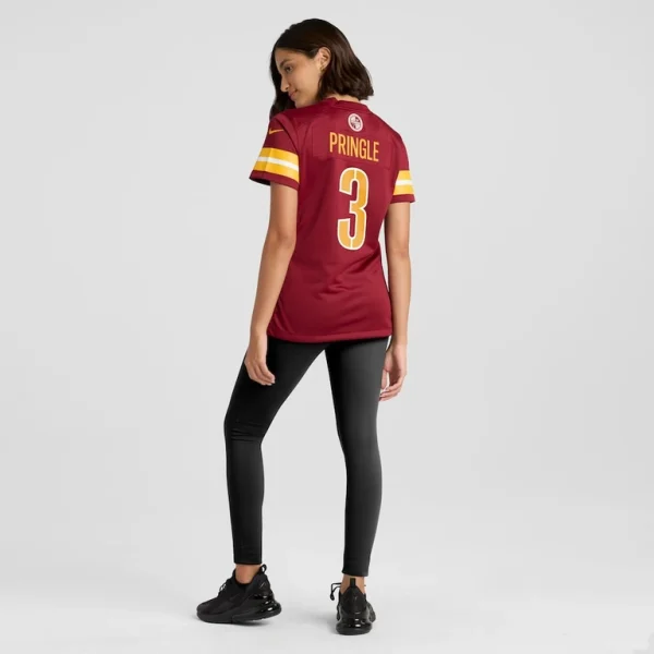 Byron pringle washington commanders nike womens game jersey Burgundy 2XL