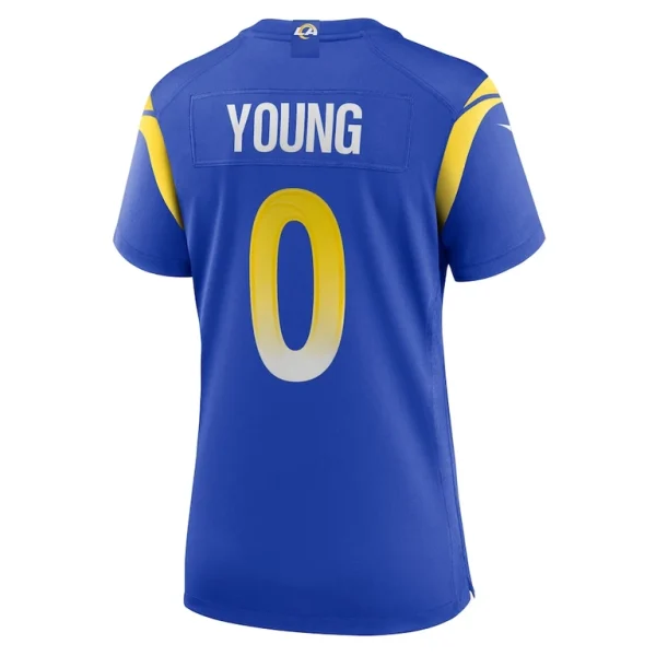 Byron young los angeles rams nike womens home game jersey Royal L