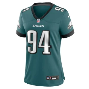 Byron young philadelphia eagles nike womens team game jersey Midnight green M