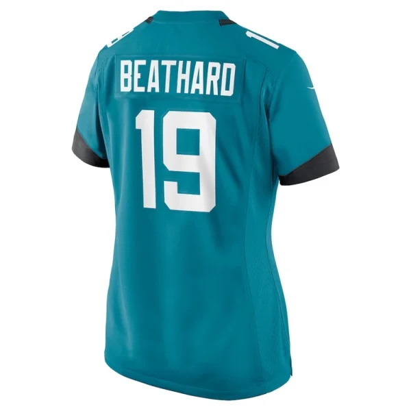 C.j. beathard jacksonville jaguars nike womens game jersey Teal L