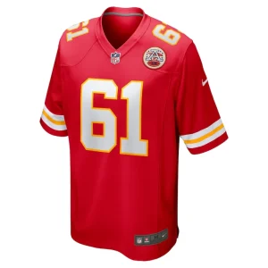 C.j. hanson kansas city chiefs nike game jersey Red M