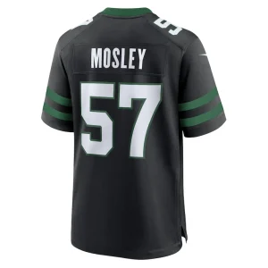 C.j. mosley new york jets nike alternate game jersey Legacy black L