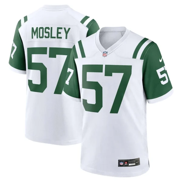 C.j. mosley new york jets nike classic alternate game jersey White