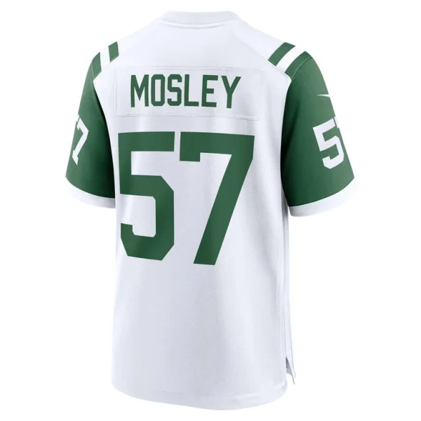 C.j. mosley new york jets nike classic alternate game jersey White L