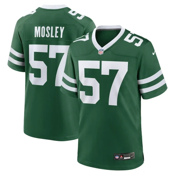 C.j. mosley new york jets nike team game jersey Legacy green