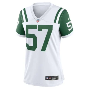 C.j. mosley new york jets nike womens classic alternate game jersey White M