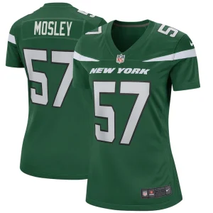 C.j. mosley new york jets nike womens player jersey Green