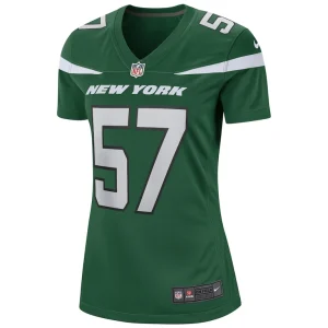 C.j. mosley new york jets nike womens player jersey Green M
