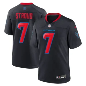 C.j. stroud houston texans nike 2nd alternate game jersey Navy