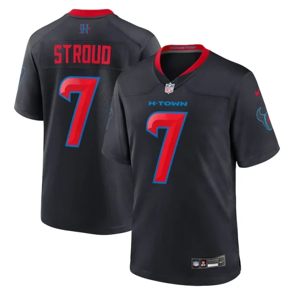 C.j. stroud houston texans nike 2nd alternate game jersey Navy