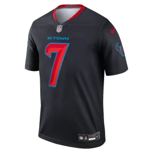 C.j. stroud houston texans nike 2nd alternate legend player performance top Navy M