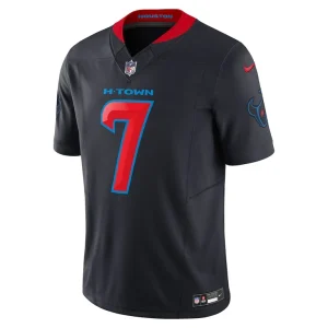 C.j. stroud houston texans nike 2nd alternate vapor f.u.s.e. limited jersey Navy M