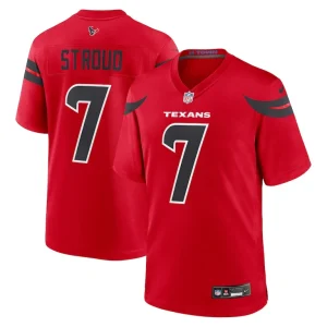 C.j. stroud houston texans nike alternate game jersey Red