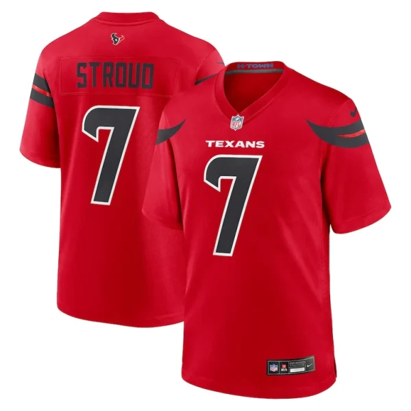C.j. stroud houston texans nike alternate game jersey Red