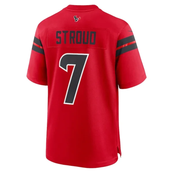 C.j. stroud houston texans nike alternate game jersey Red L
