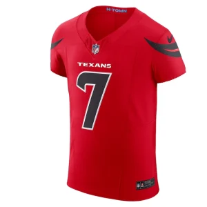 C.j. stroud houston texans nike alternate vapor f.u.s.e. elite jersey Red 44