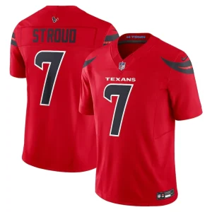 C.j. stroud houston texans nike alternate vapor f.u.s.e. limited jersey Red