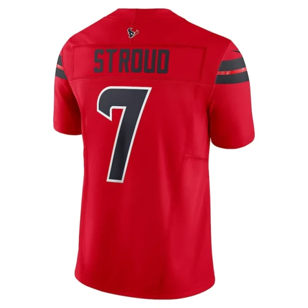 C.j. stroud houston texans nike alternate vapor f.u.s.e. limited jersey Red L