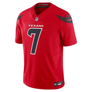 C.j. stroud houston texans nike alternate vapor f.u.s.e. limited jersey Red M