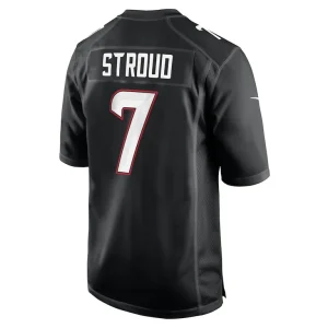 C.j. stroud houston texans nike fashion jersey Carbon black L