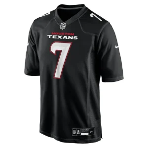 C.j. stroud houston texans nike fashion jersey Carbon black M
